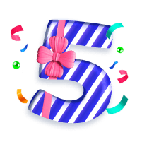 5 deposit bonus