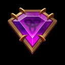 Purple Gemstone