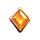 Orange Diamond Crystal