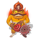 Fire Zombie