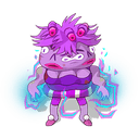 Pink Glowing Zombie