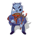 Zombie with Suit