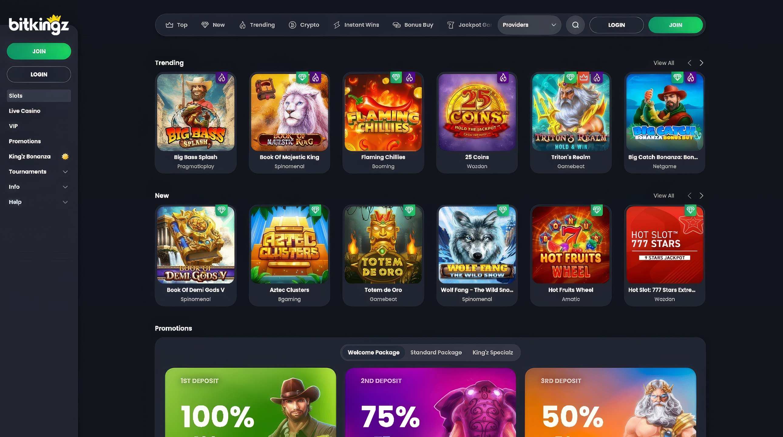 Bitkingz Casino Slots