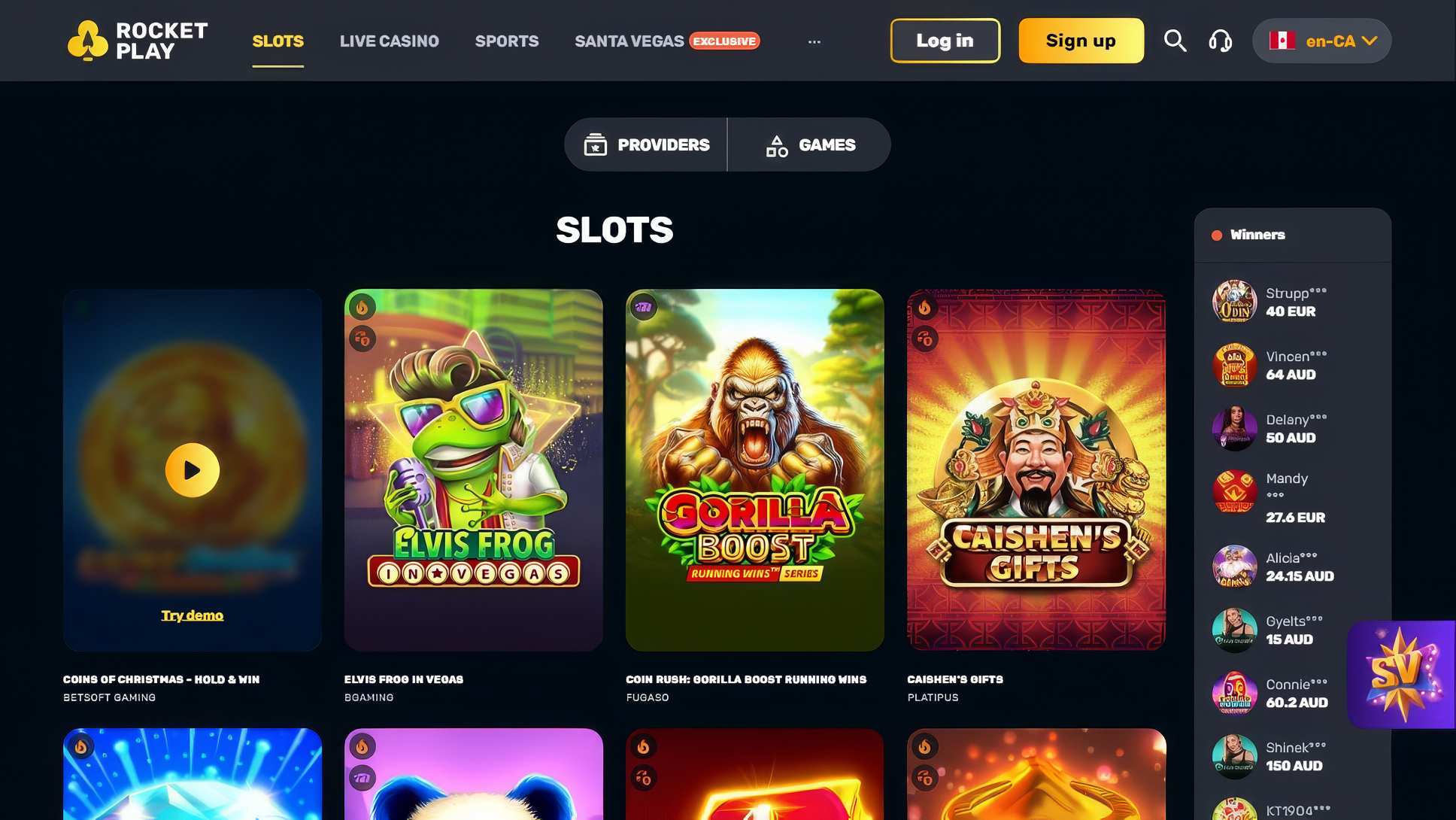 RocketPlay Slots