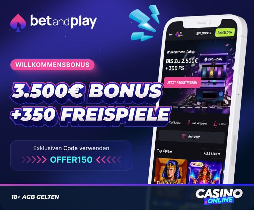 BetandPlay Casino Willkommensbonus