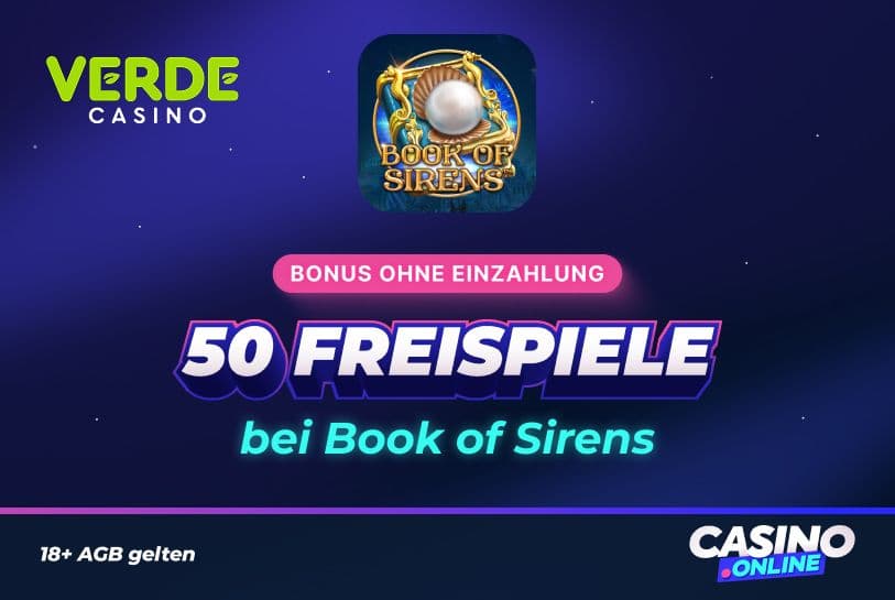 Verde Casino bonus ohne einzahlung