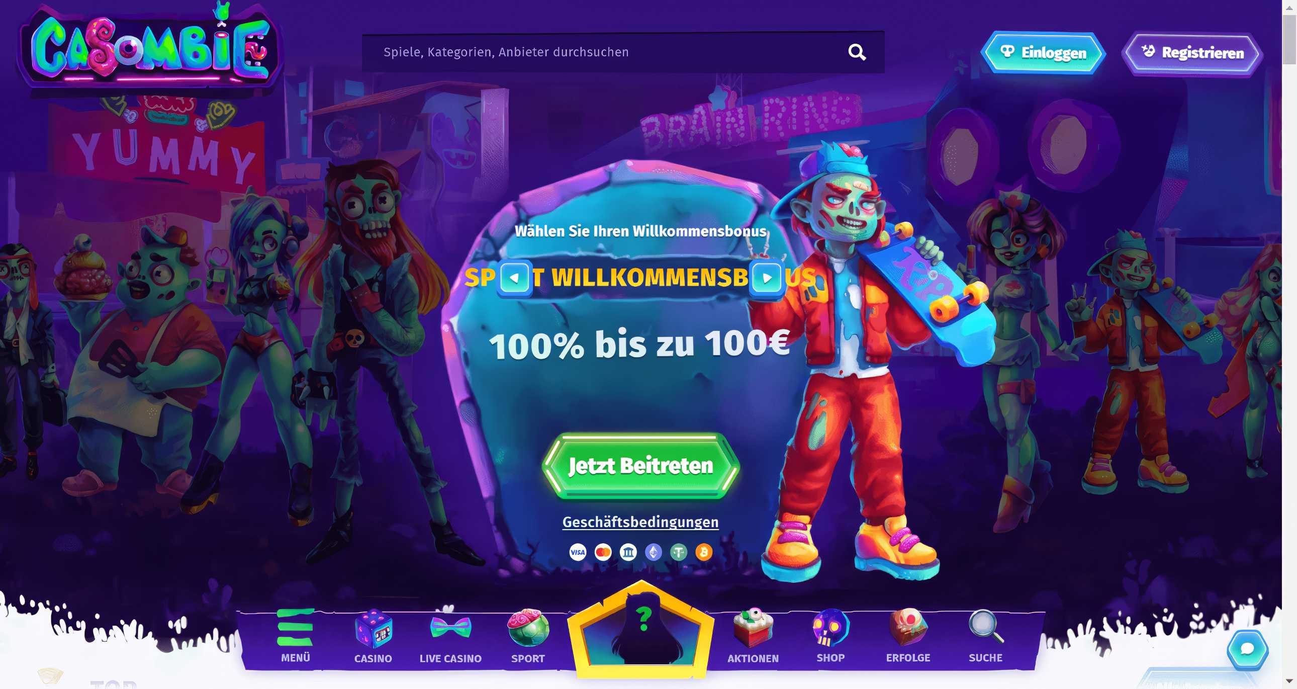 Casombie desktop screenshot 1