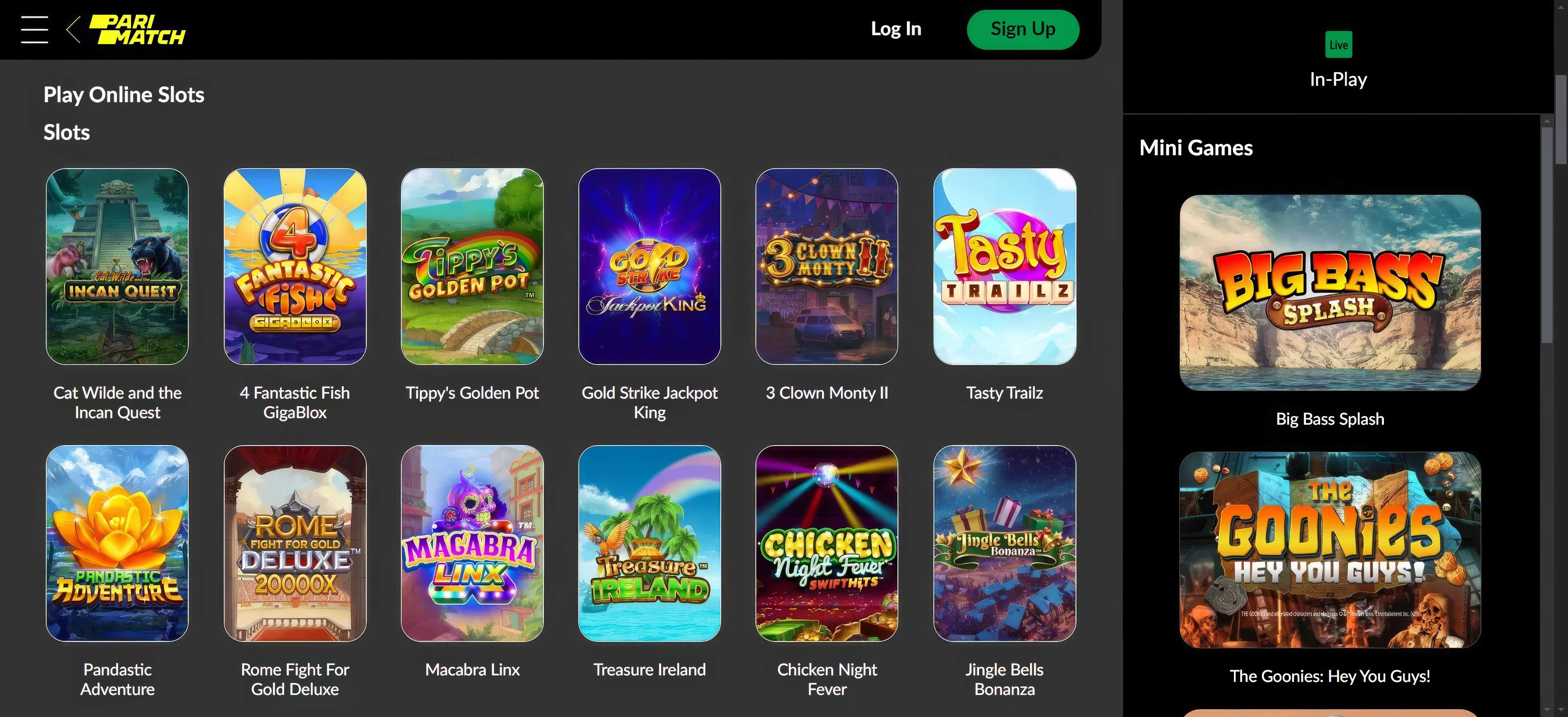 Parimatch Slots