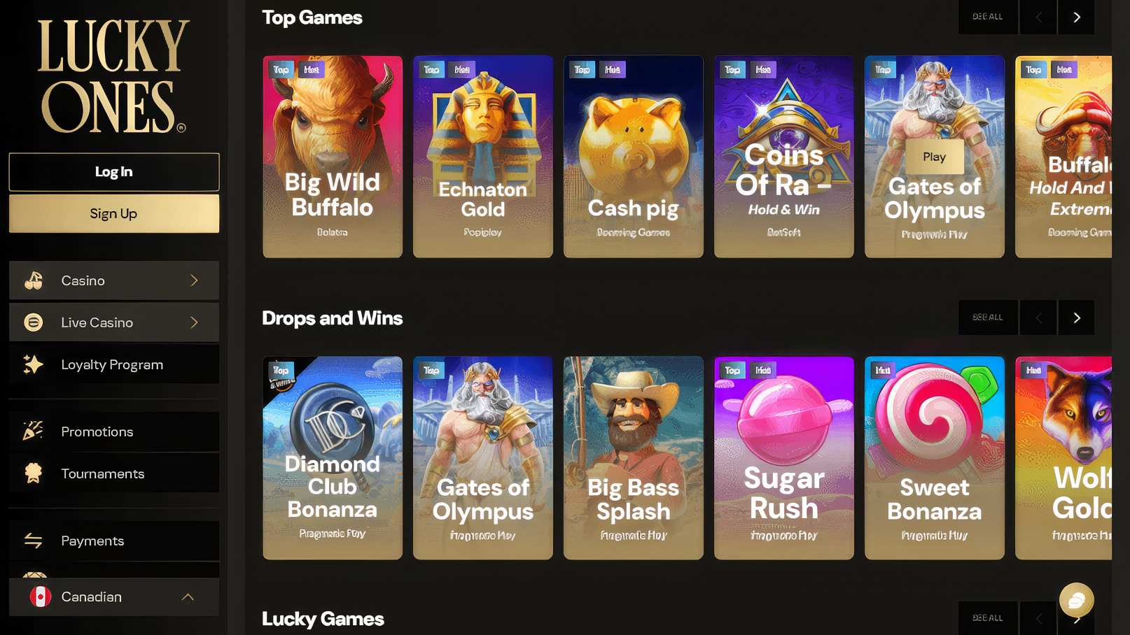 Lucky Ones Casino Slots