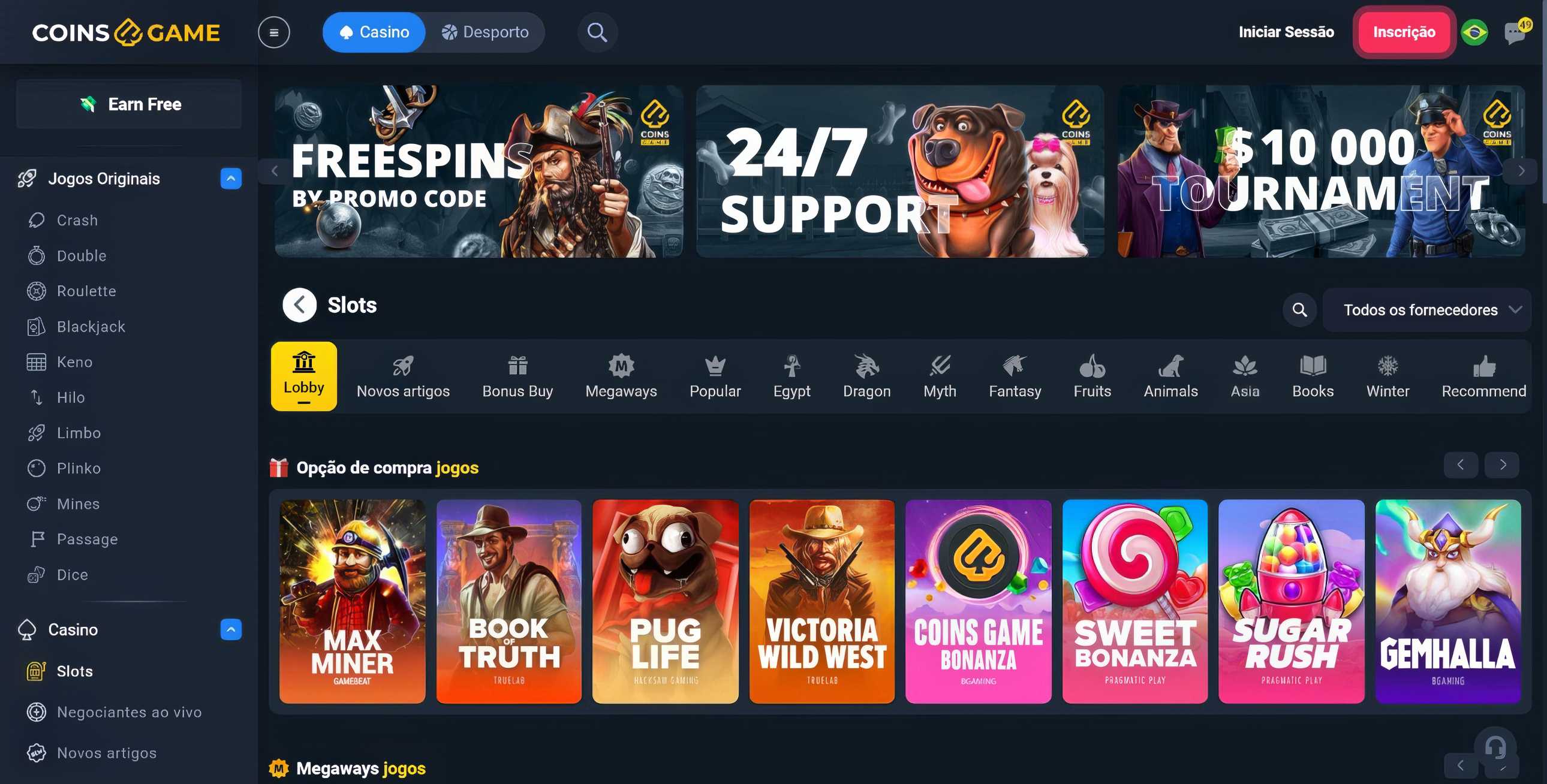 Coins Game slots