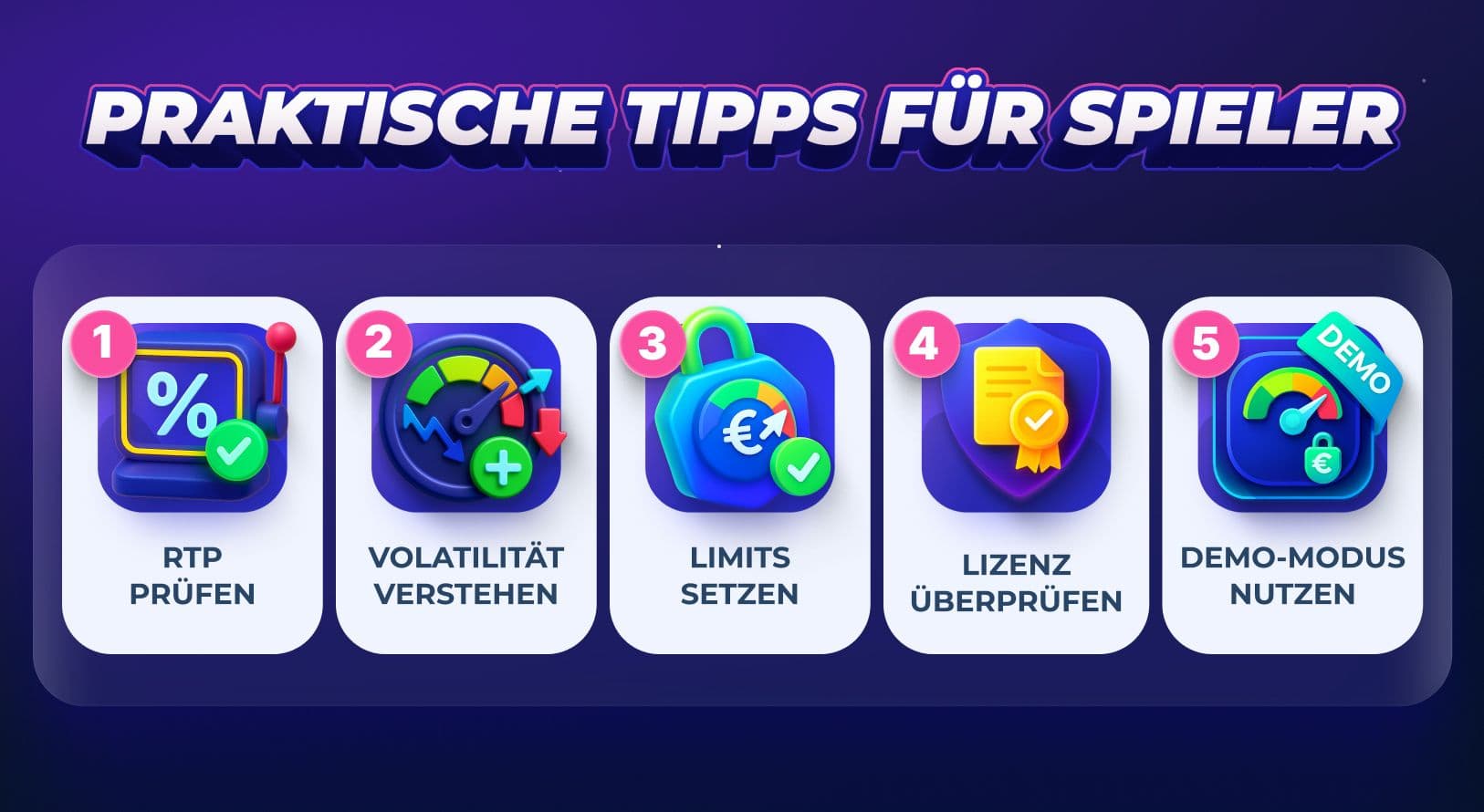 Spielautomaten - Praktische Tipps für Spieler
