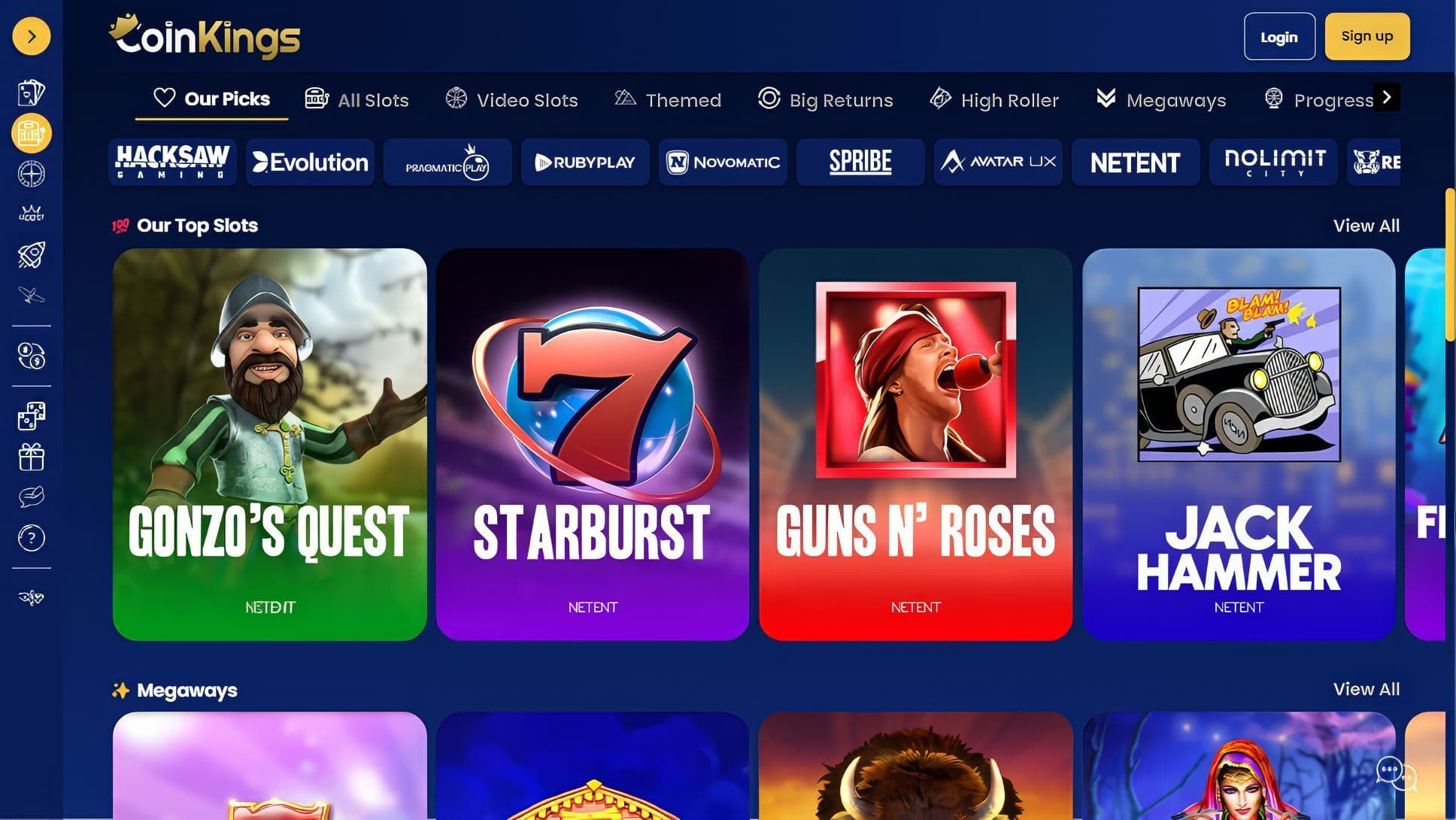 CoinKings Casino Slots