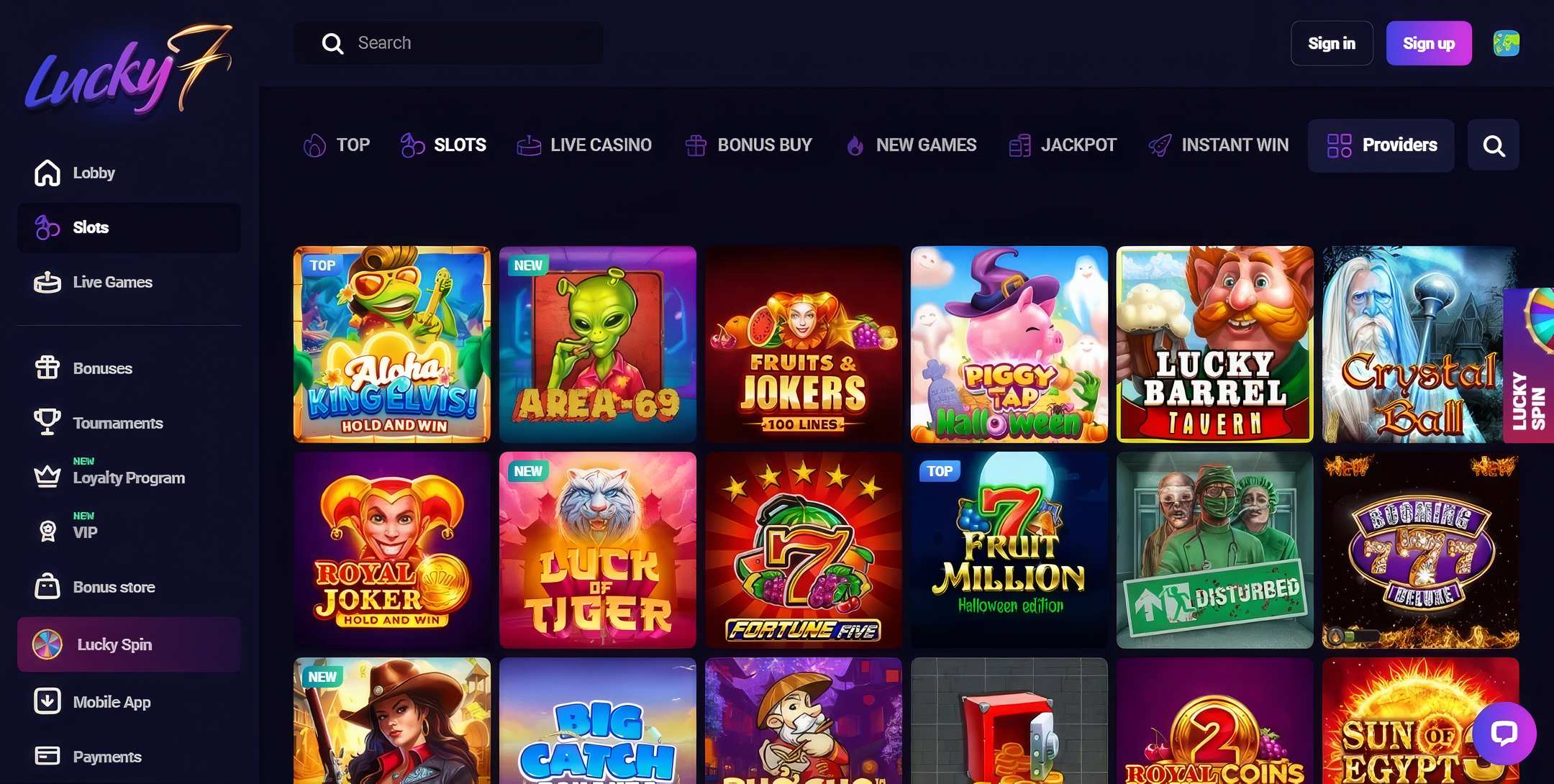 lucky7 slots