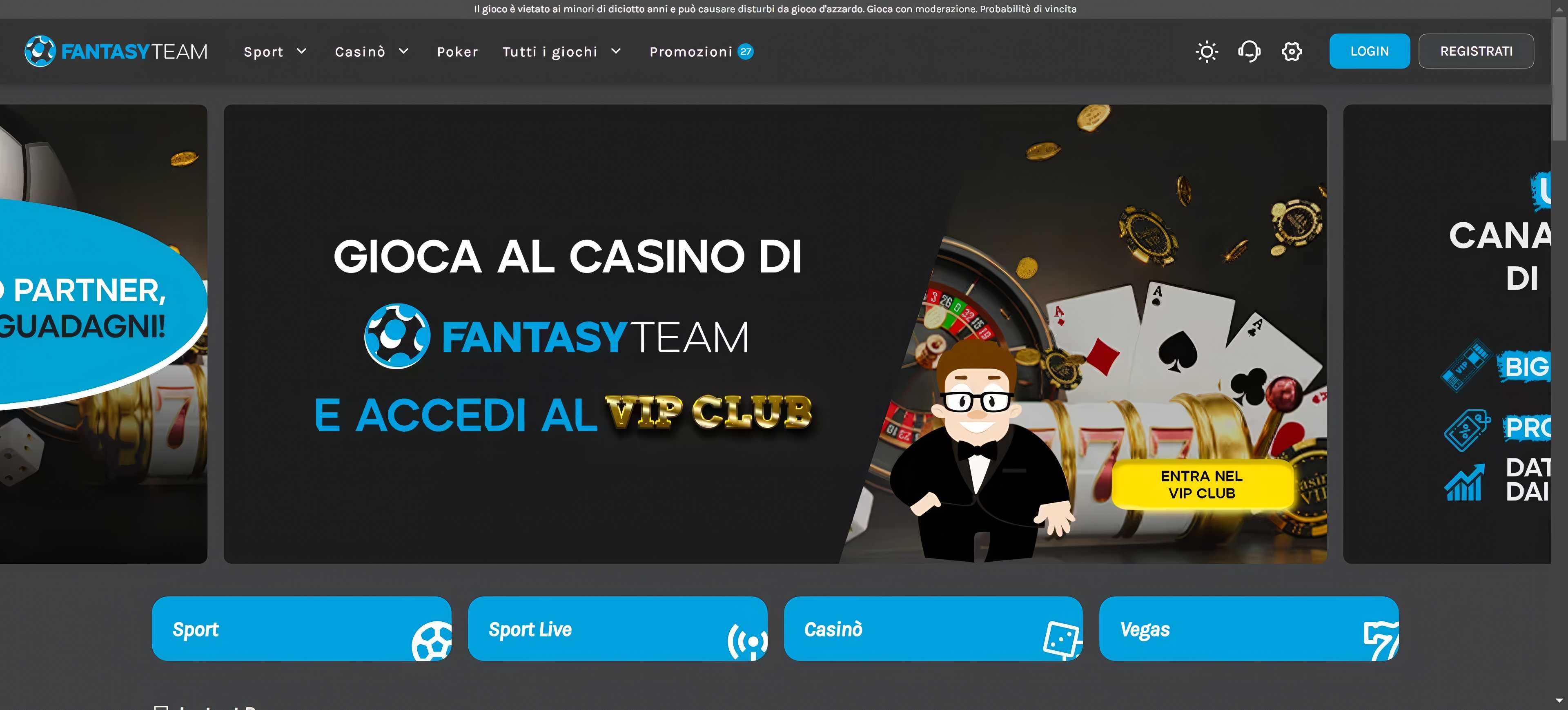Fantasyteam desktop screenshot 1