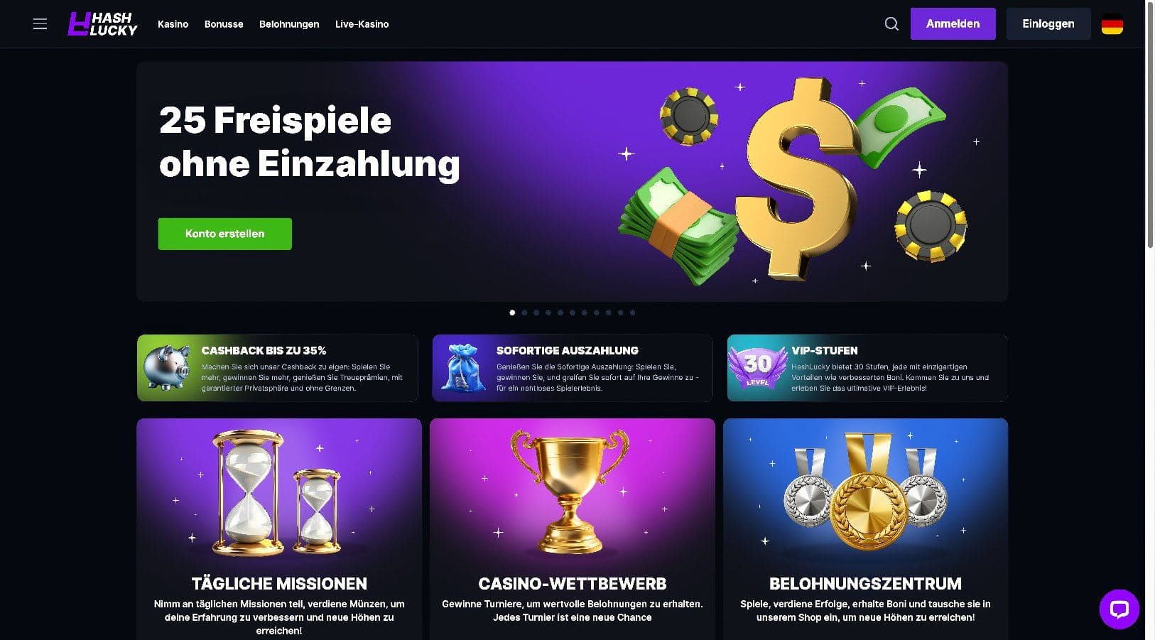 Hashlucky Casino