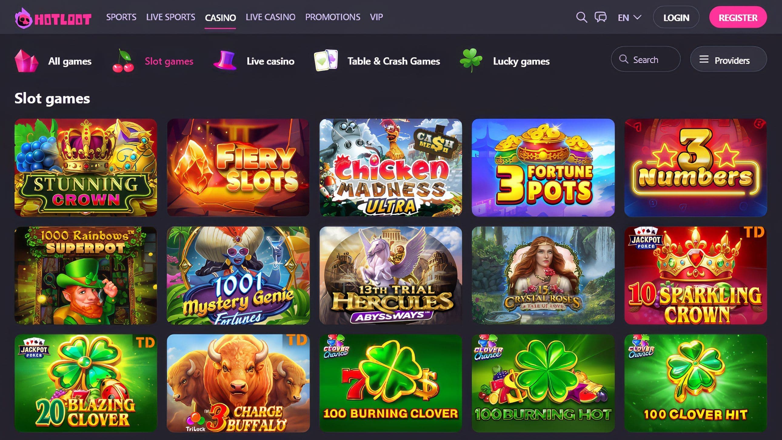HotLoot Casino Slots