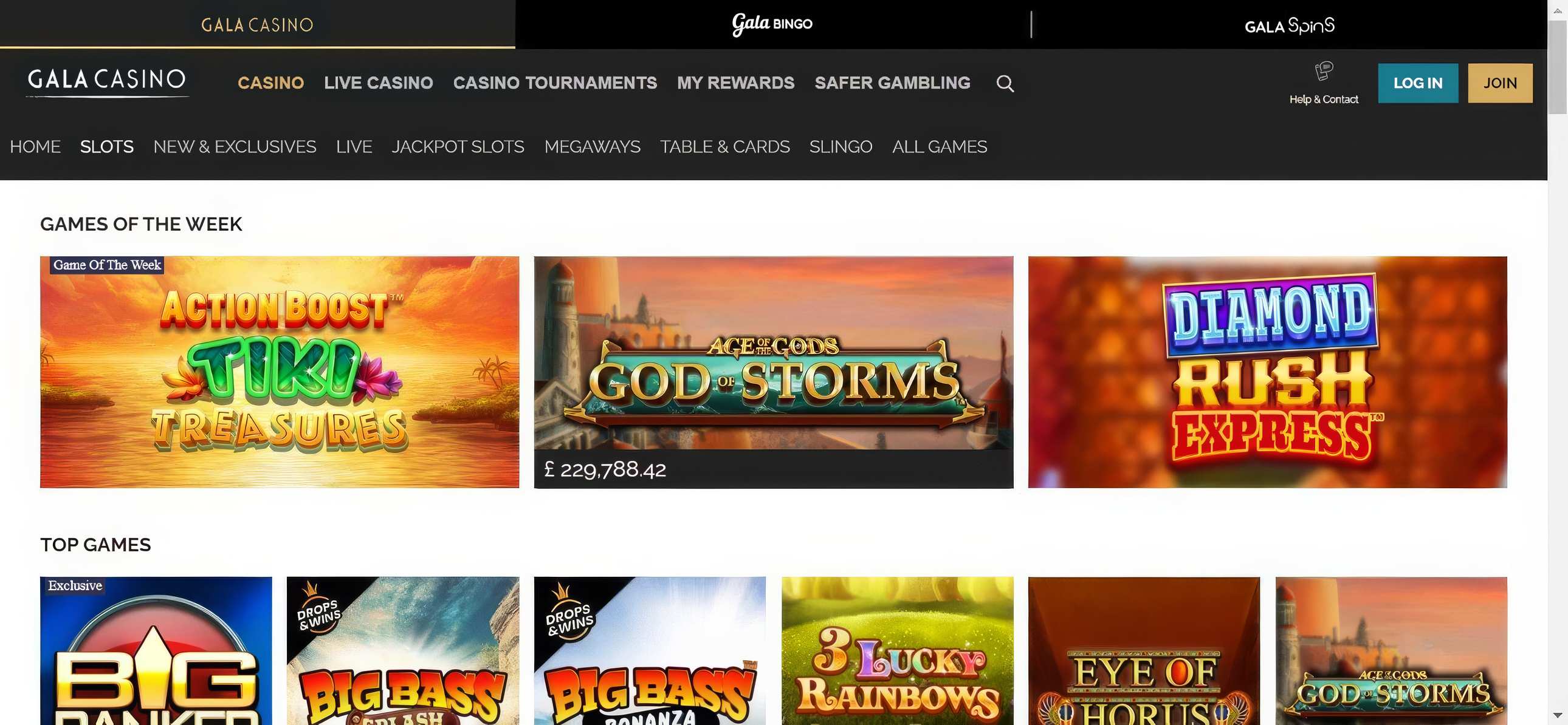 Gala Casino Slots