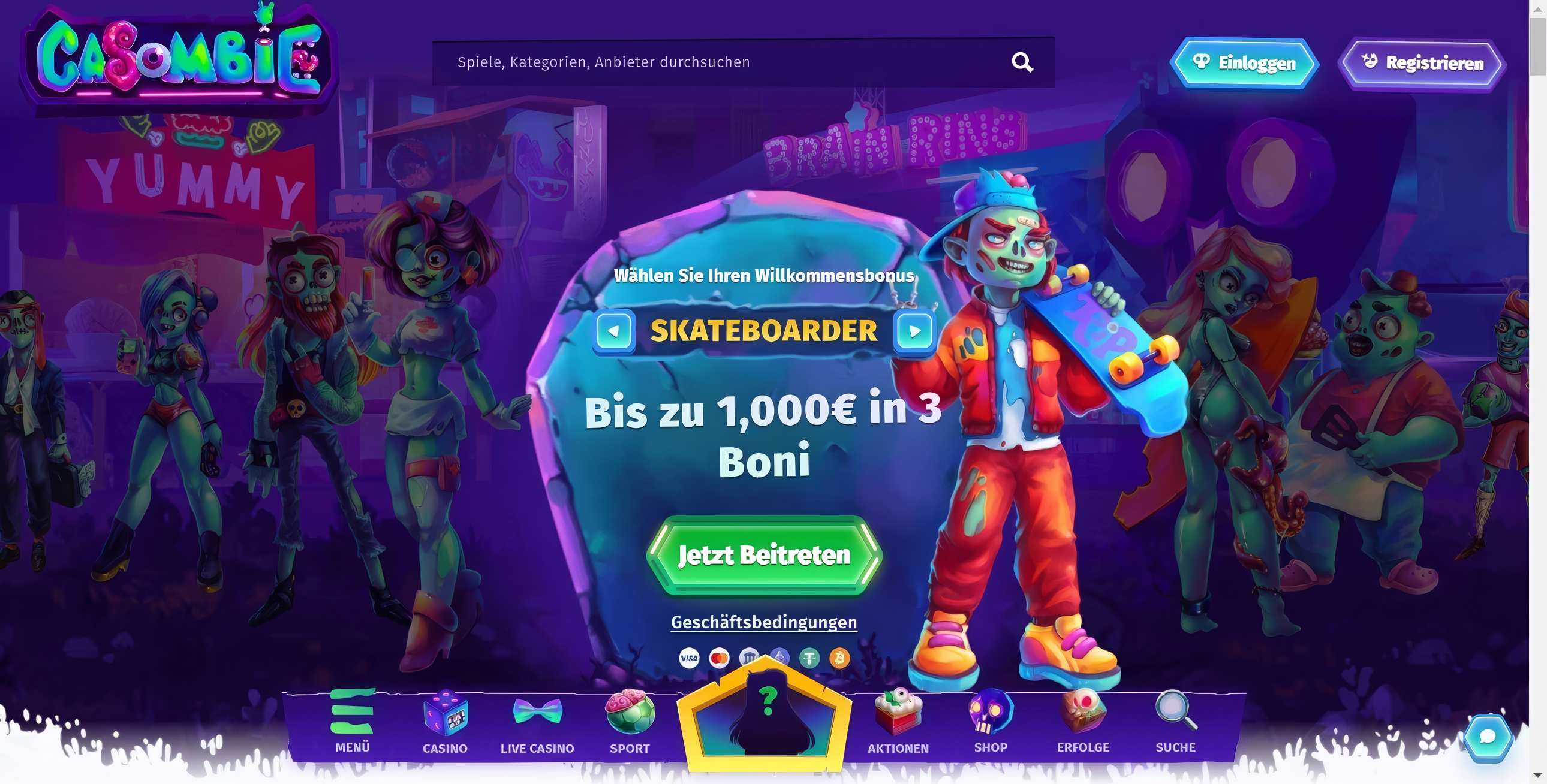 Casombie desktop screenshot 1