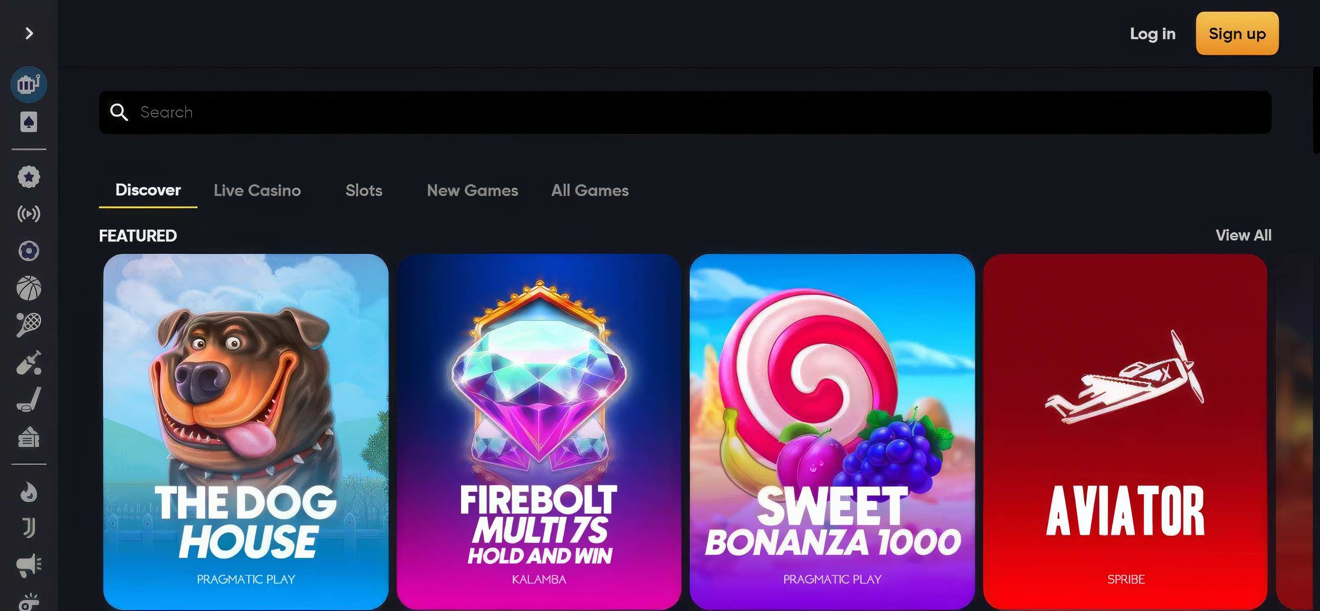 instant casino games