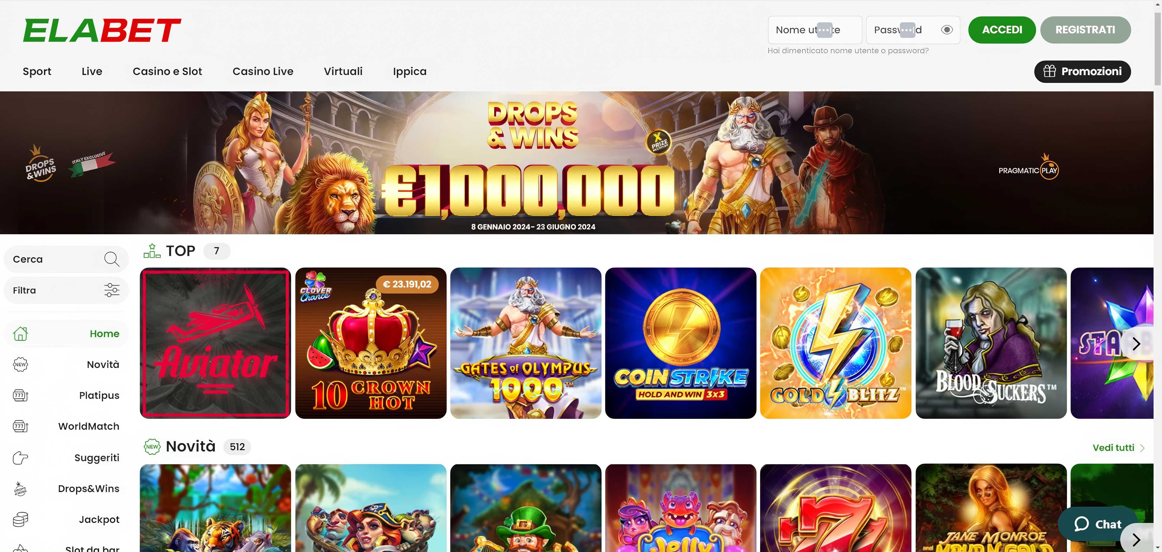 Elabet desktop screenshot 1