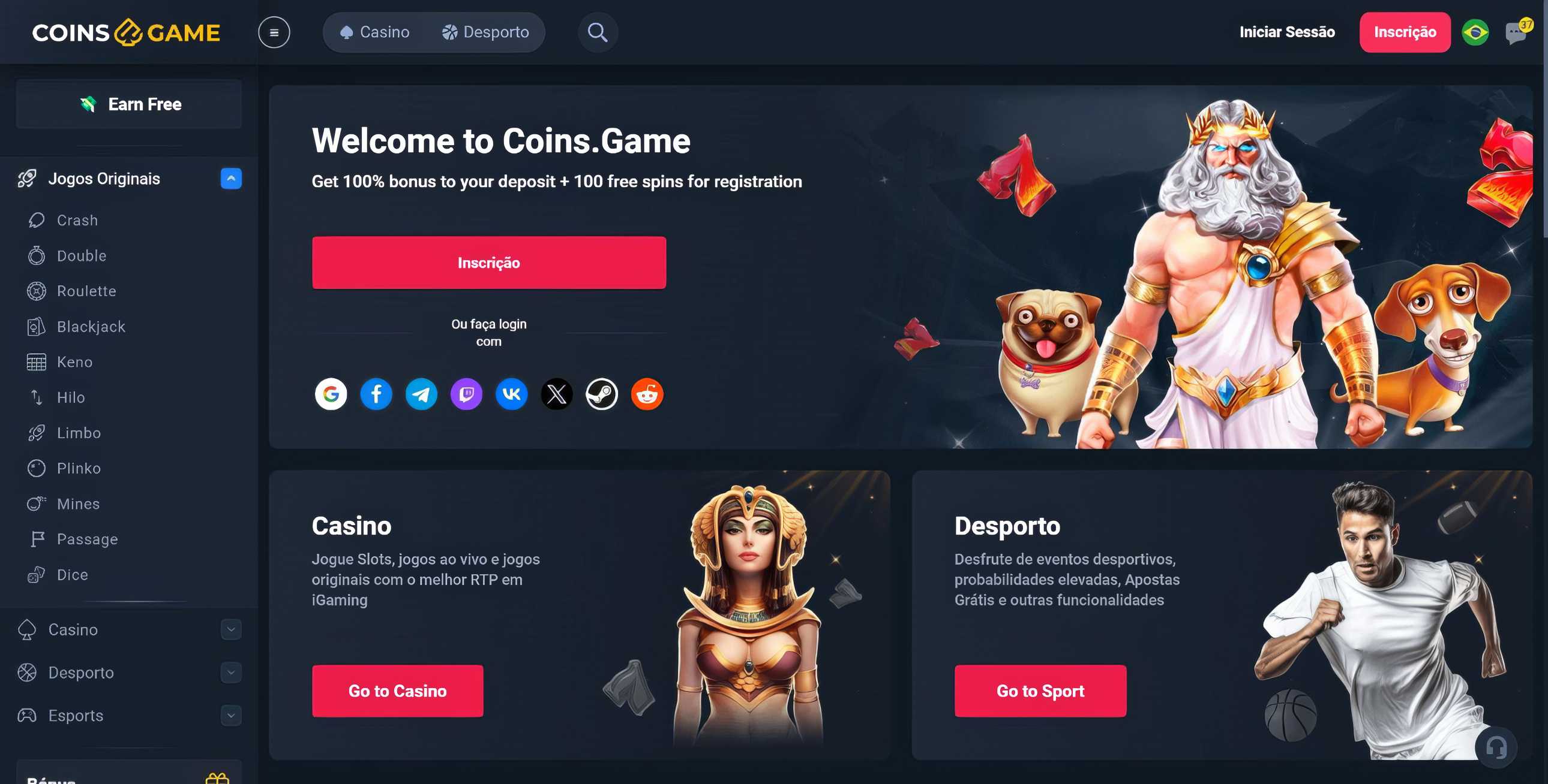 Coins Game desktop