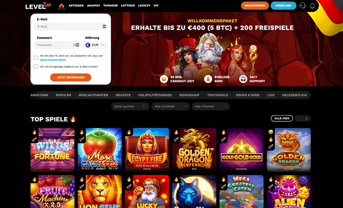 Levelup Homepage PC