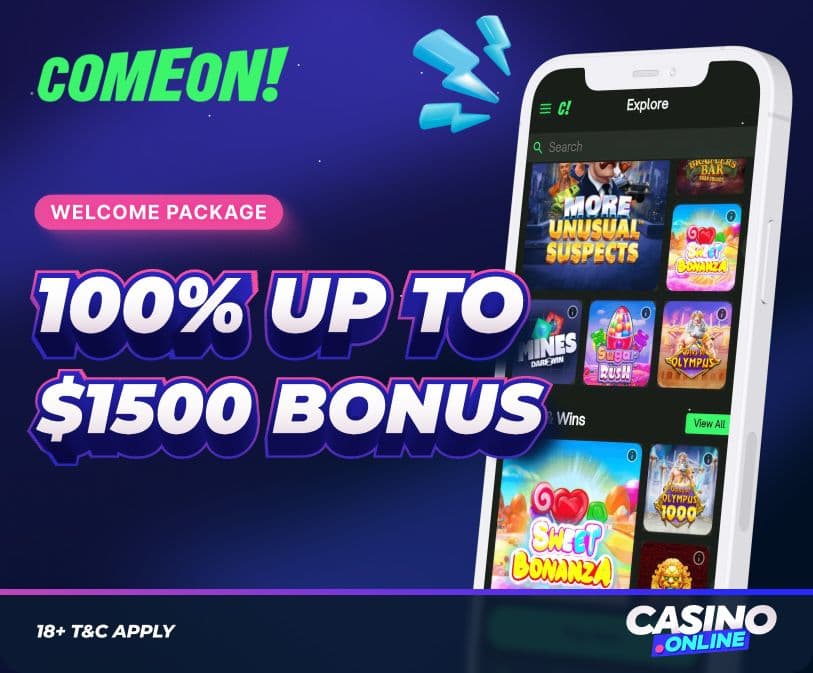 comeon casino bonus