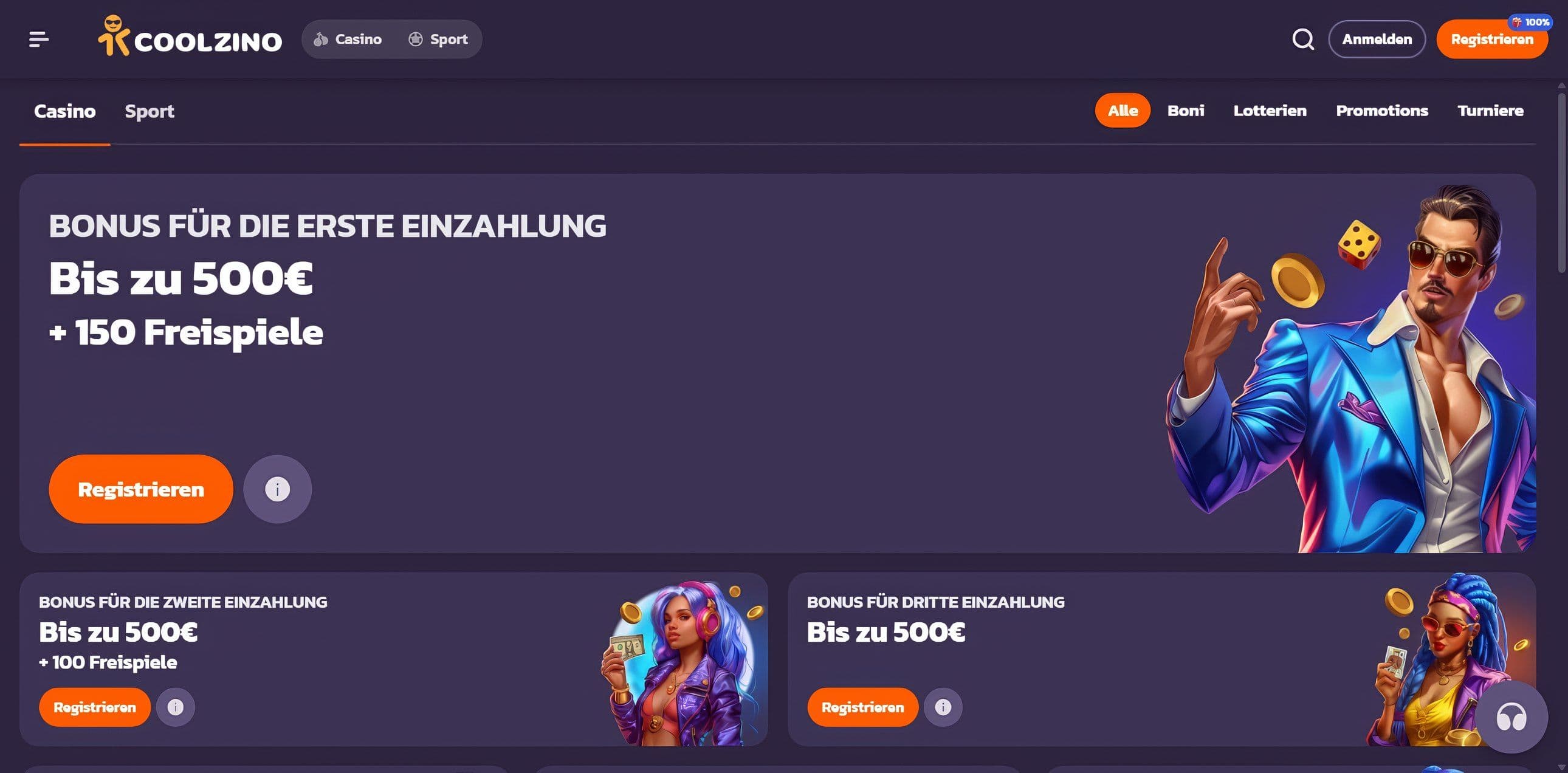 Coolzino desktop screenshot 1