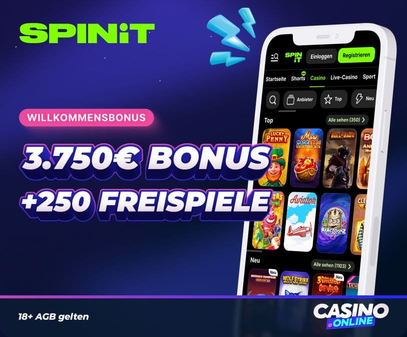 Spinit Casino Willkommensbonus