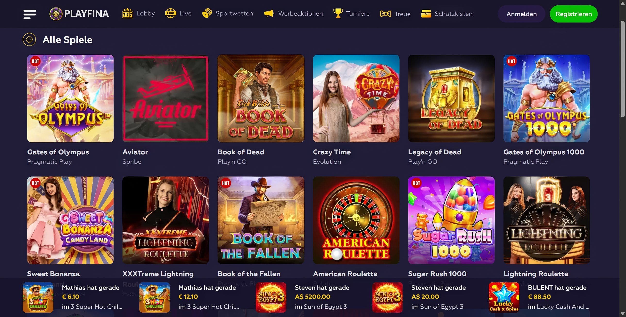 Playfina desktop screenshot 1