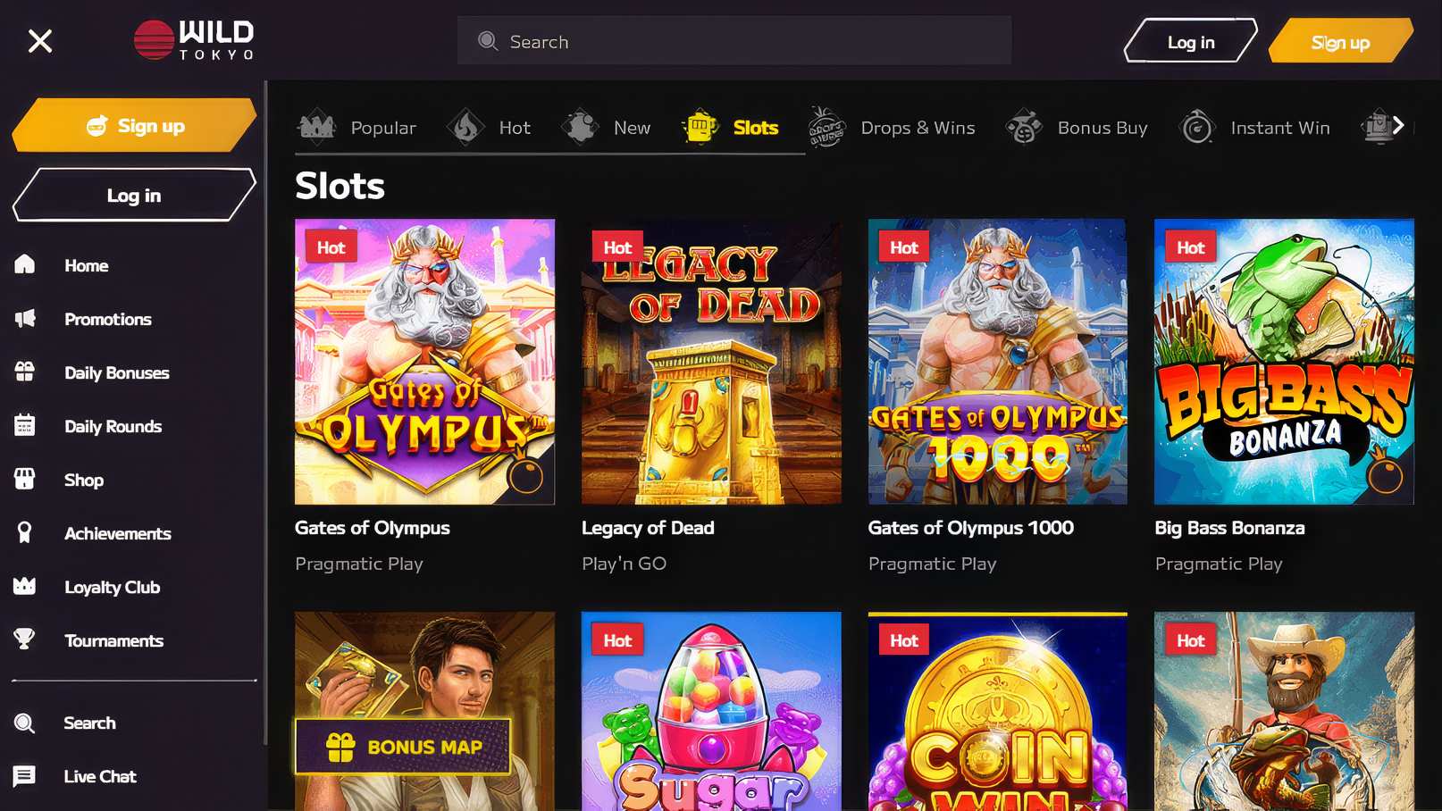 WildTokyo Casino Slots
