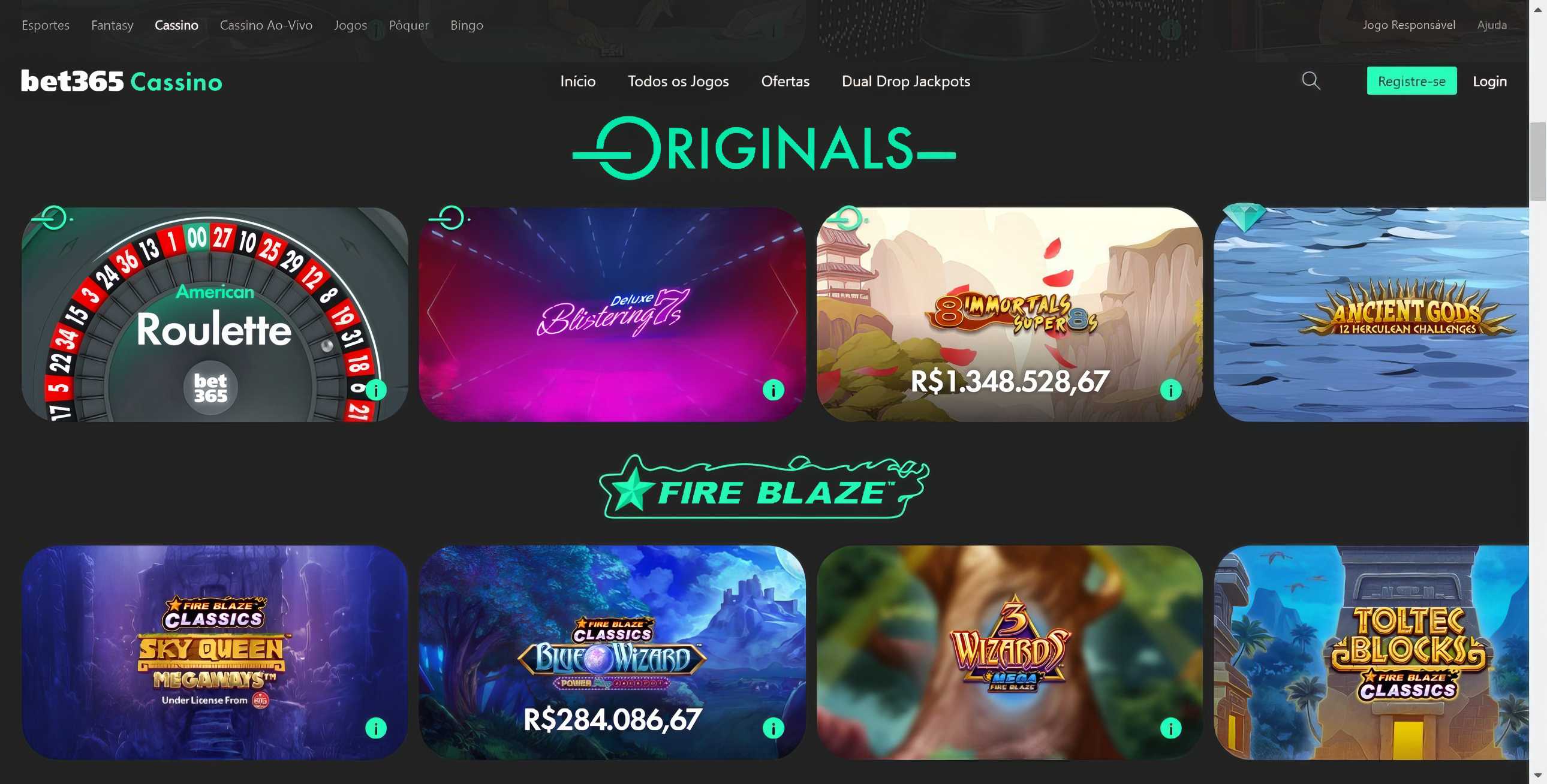 bet365 desktop home