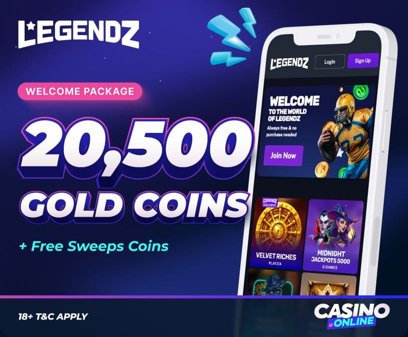 legendz welcome offer