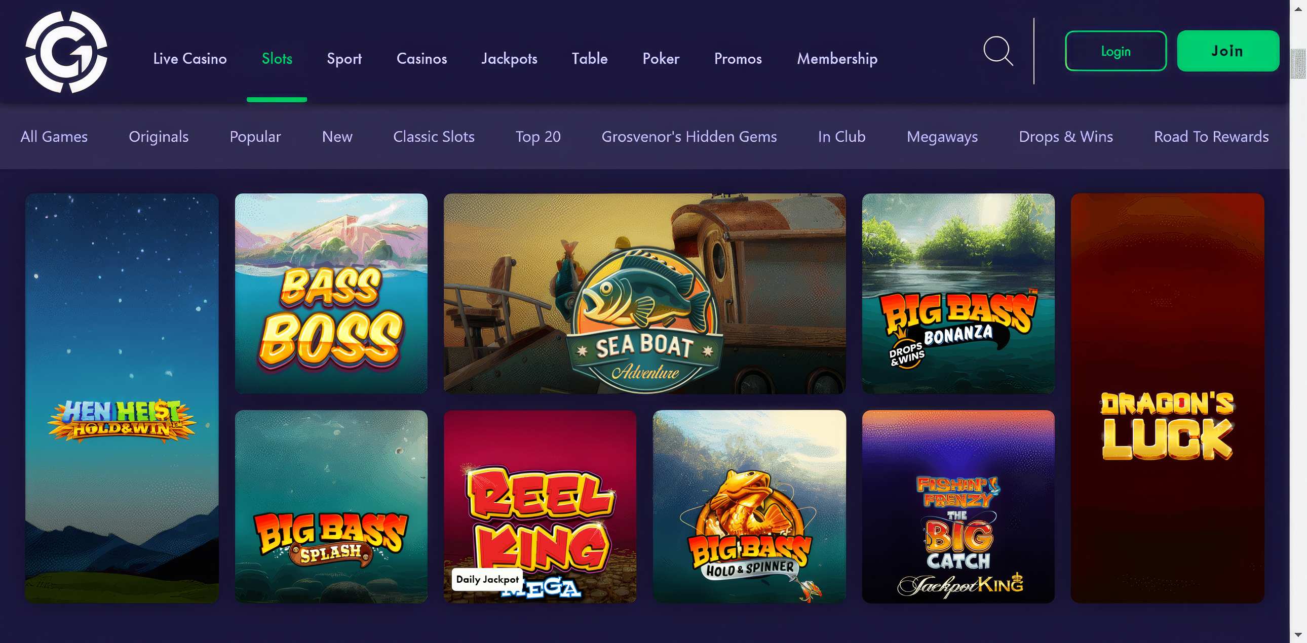 Grosvenor Slots