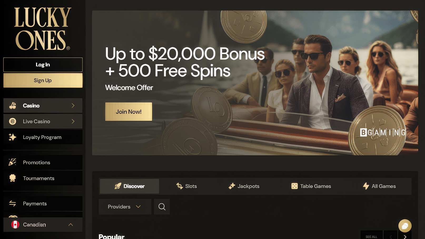 Lucky Ones Casino