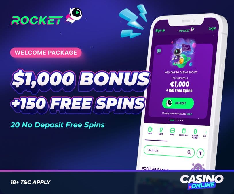 casino rocket welcome offer