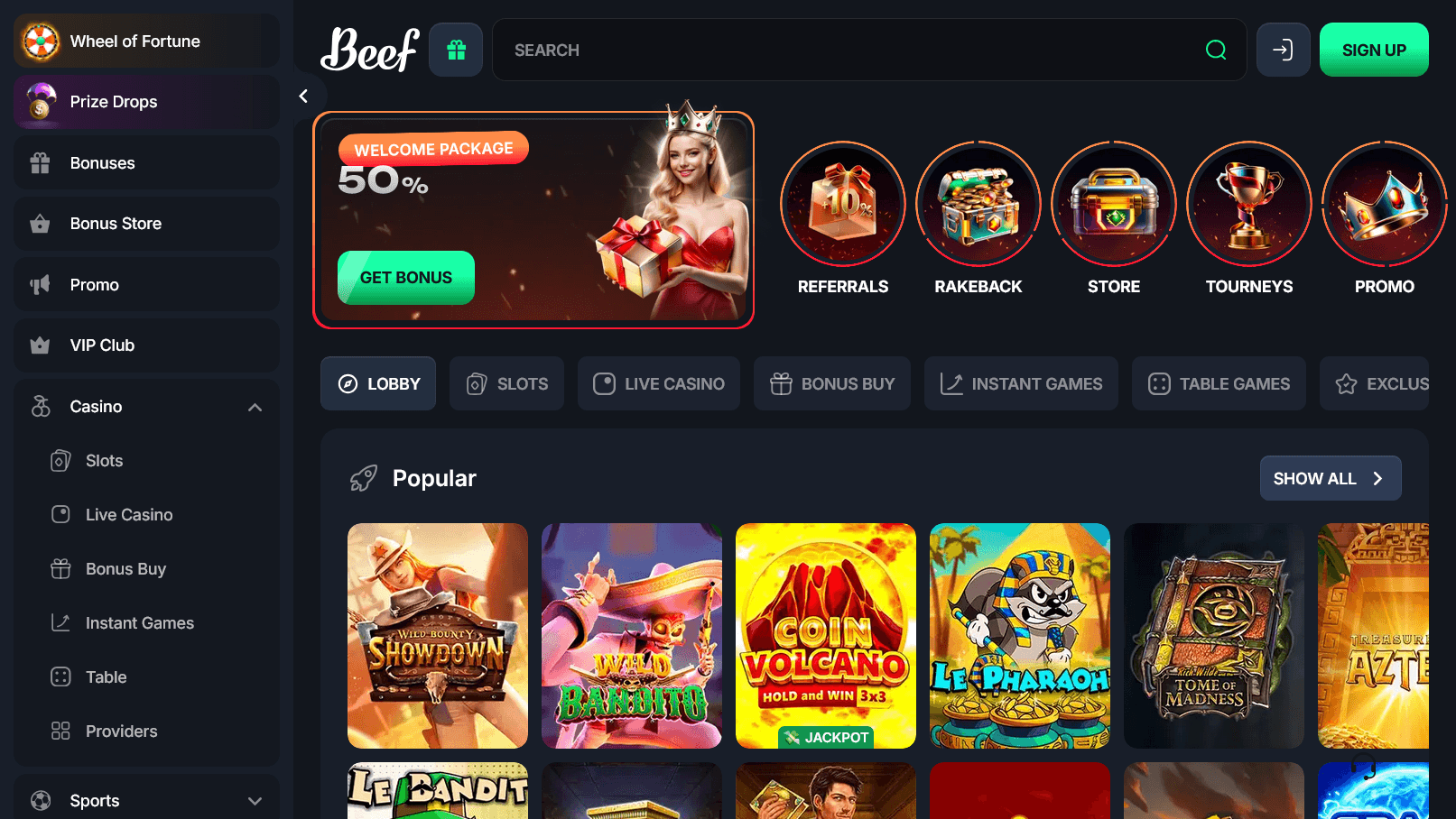 Beef Casino