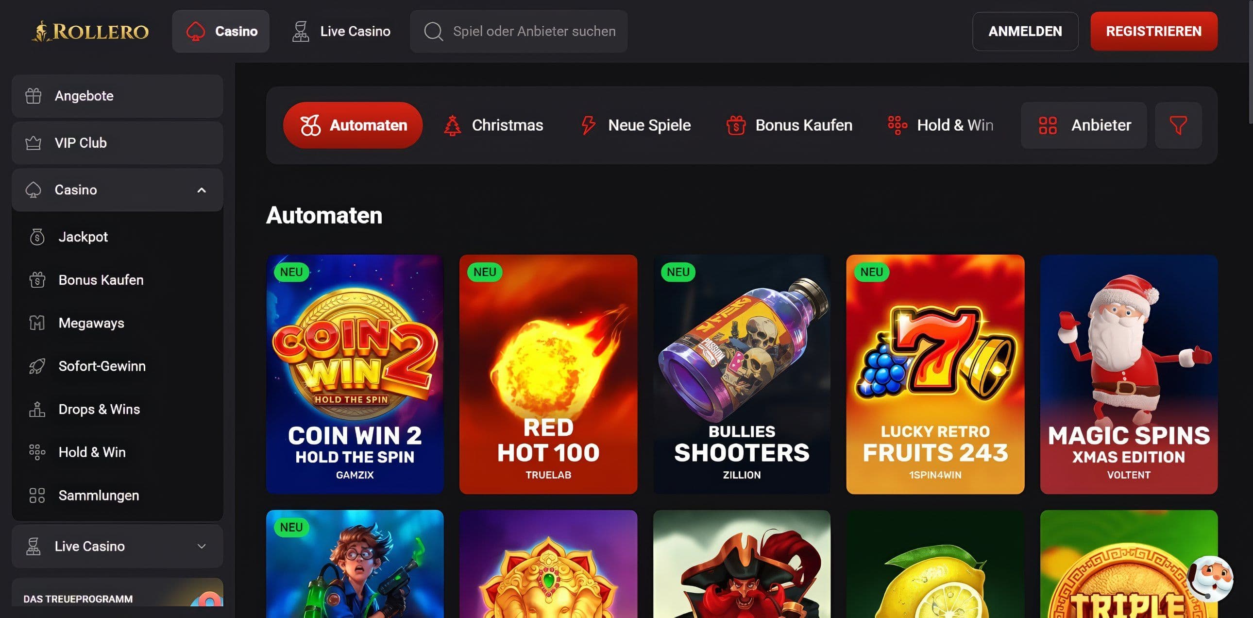 Rollero desktop screenshot 2