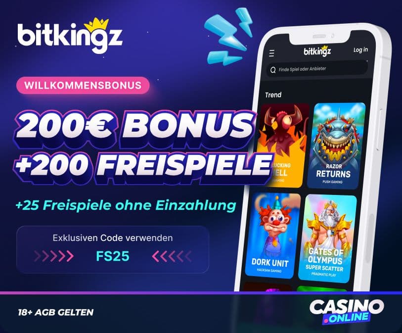 BitKingz Casino Willkommensbonus