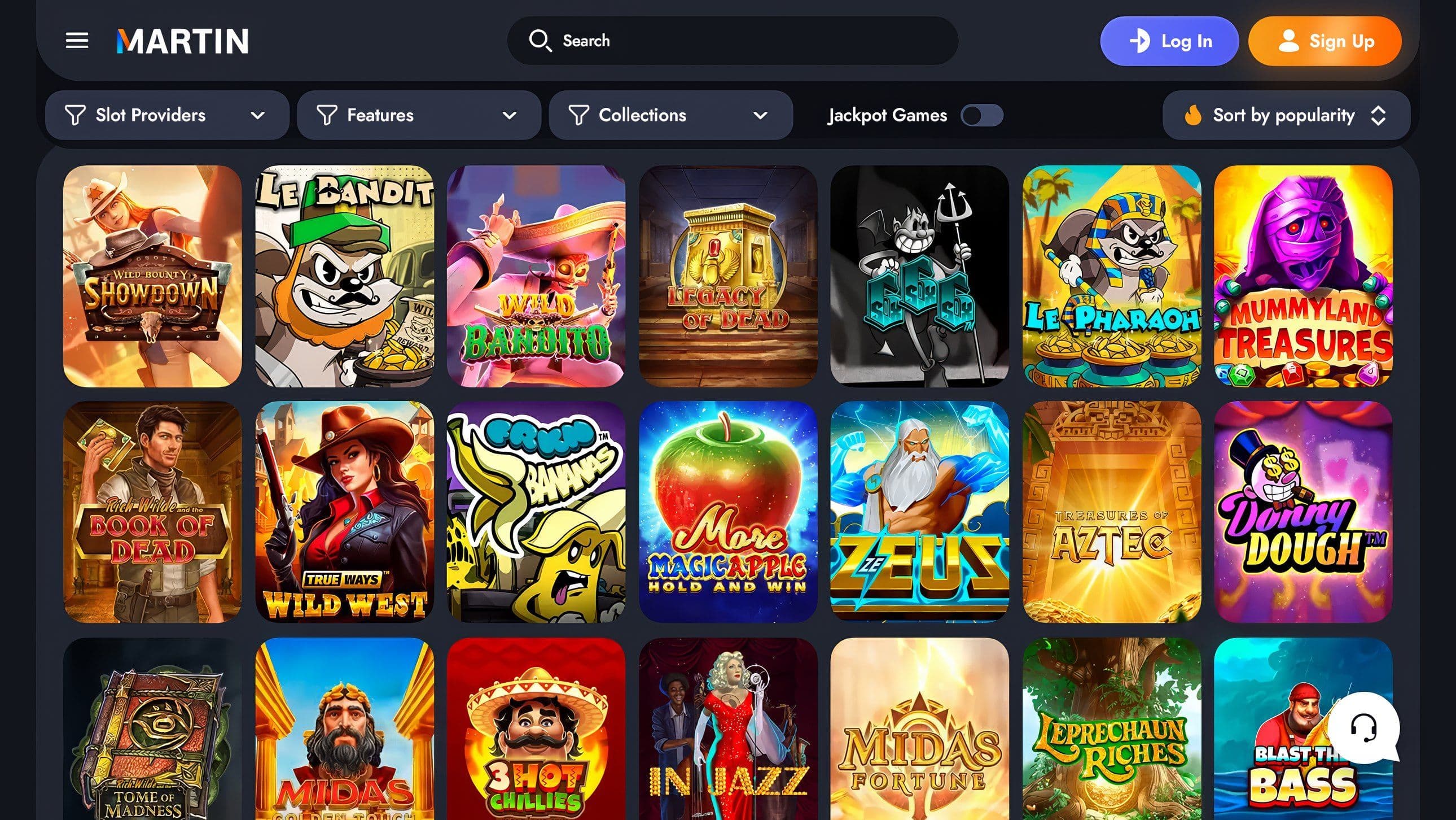 Martin Casino Slots