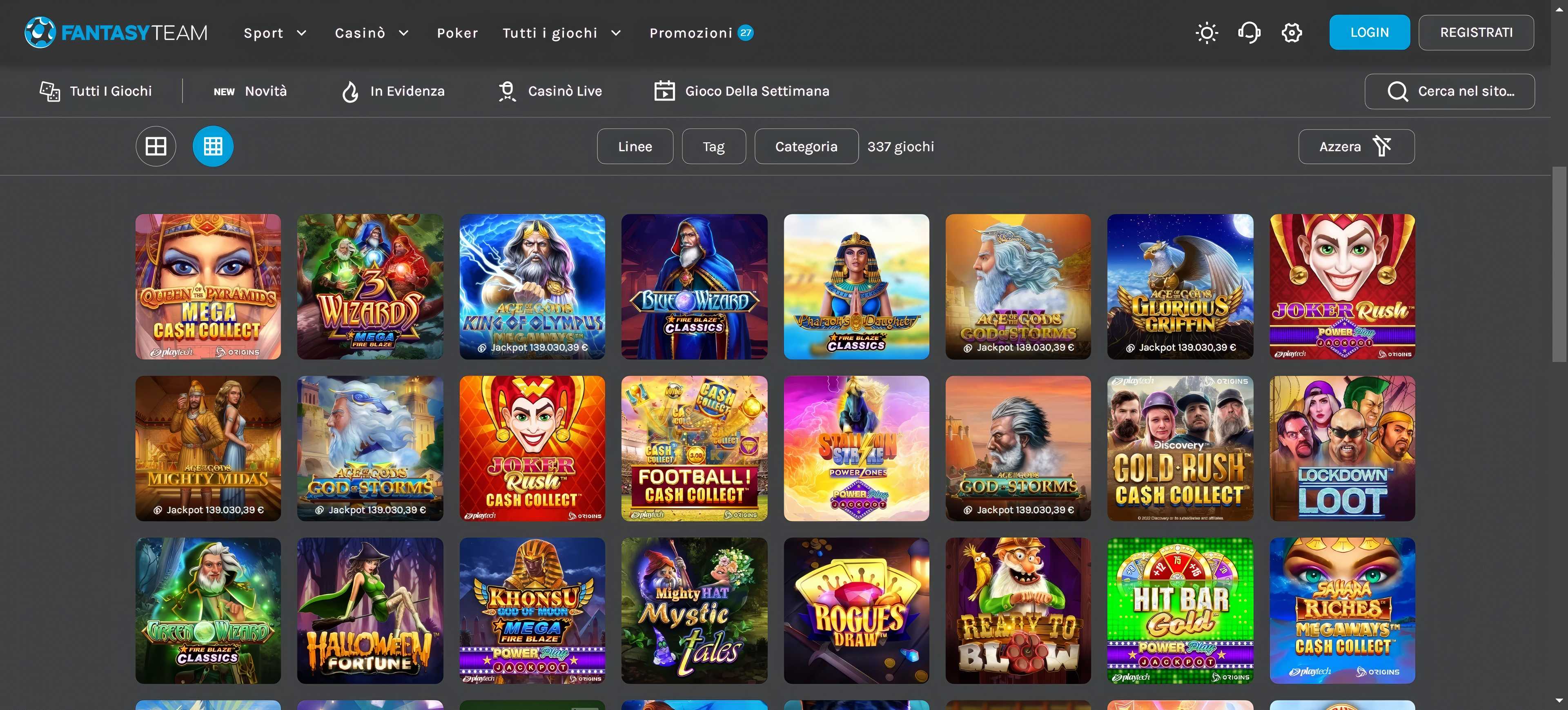 Fantasyteam desktop screenshot 2