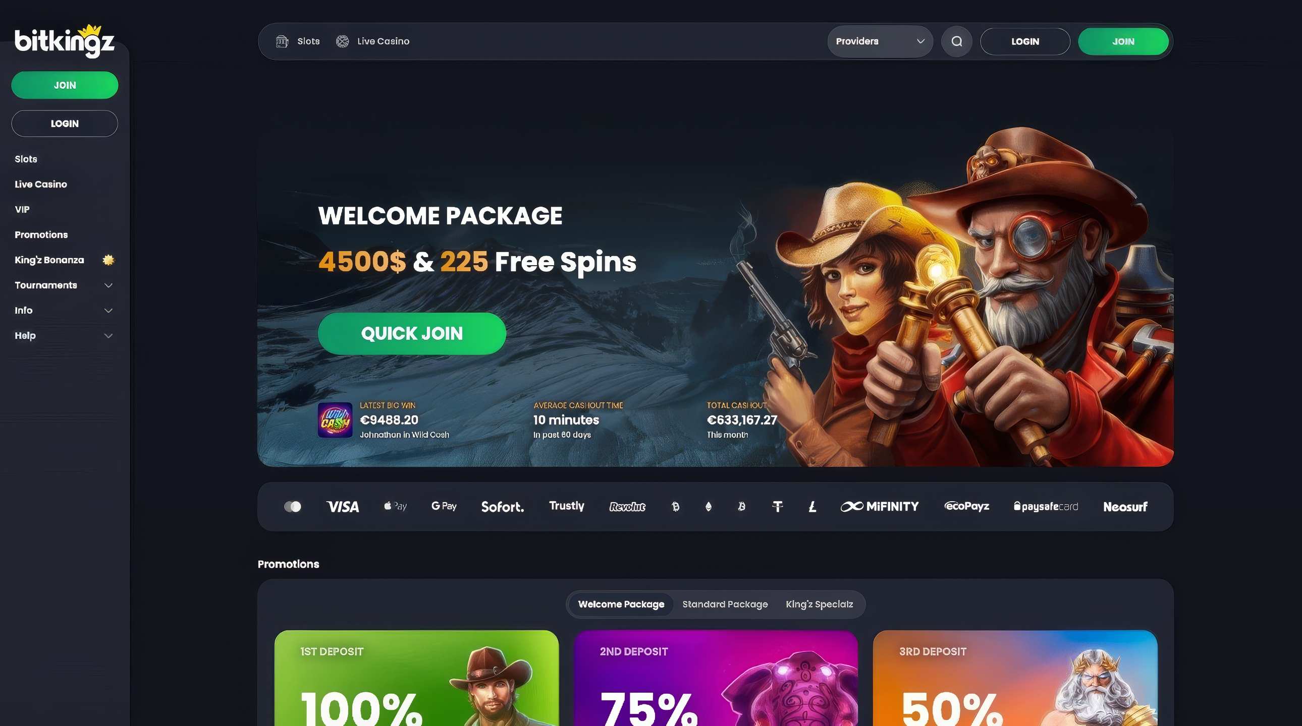 Bitkingz Casino
