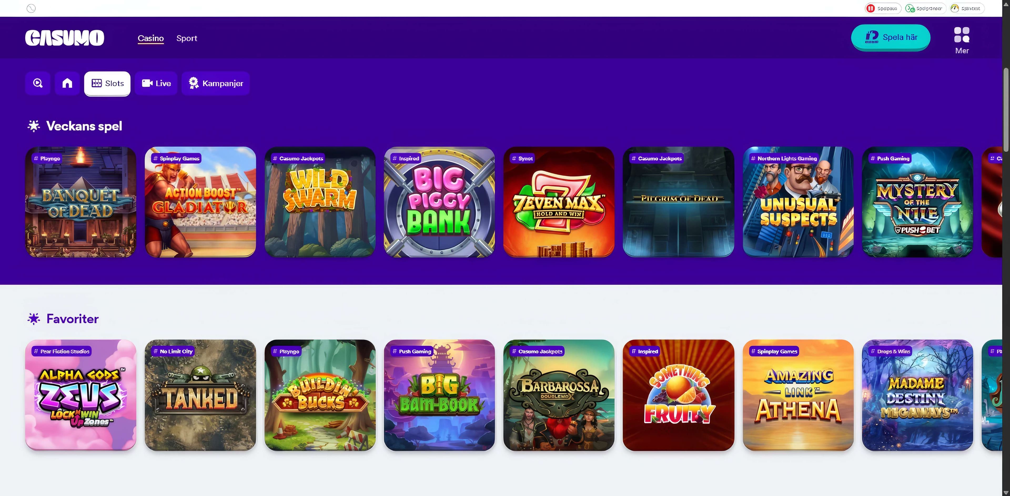 casumo slots