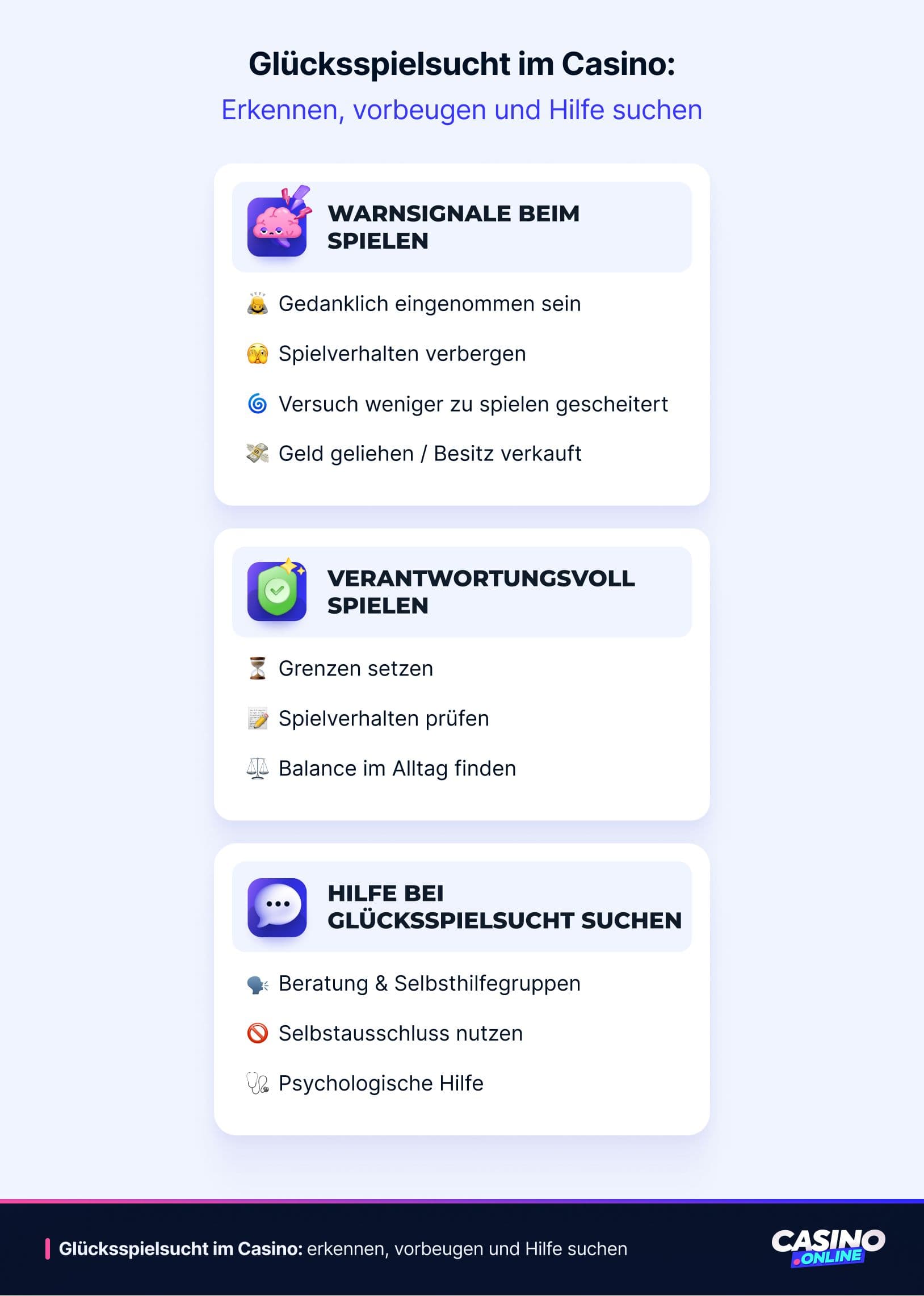 Sucht erkennen