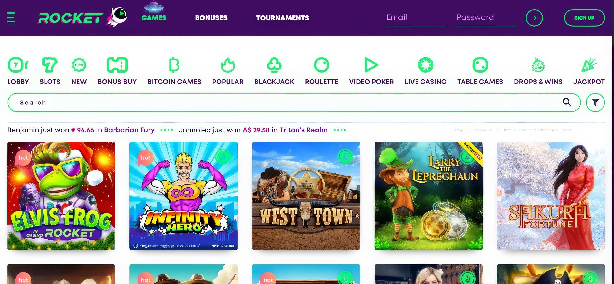 Casino Rocket Slots
