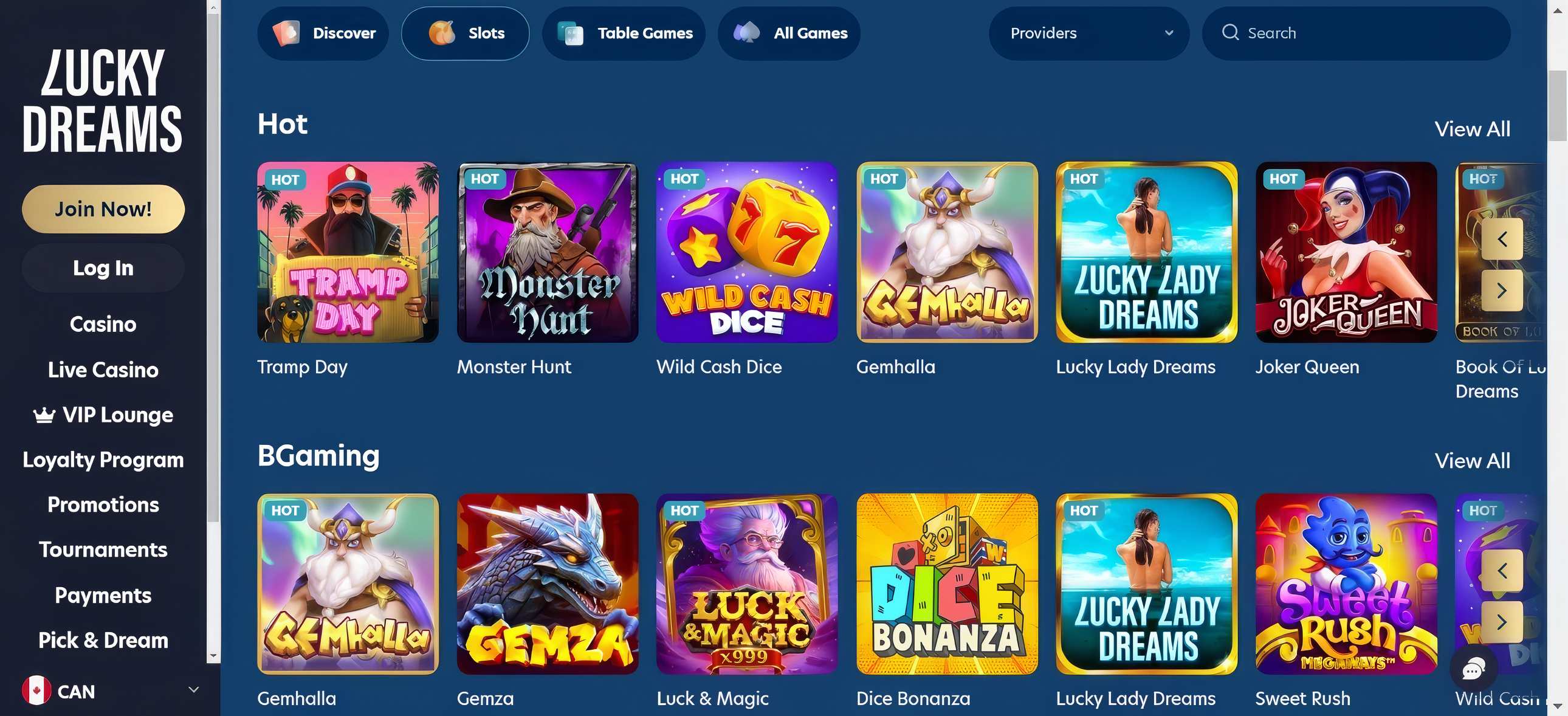 Lucky Dreams Slots