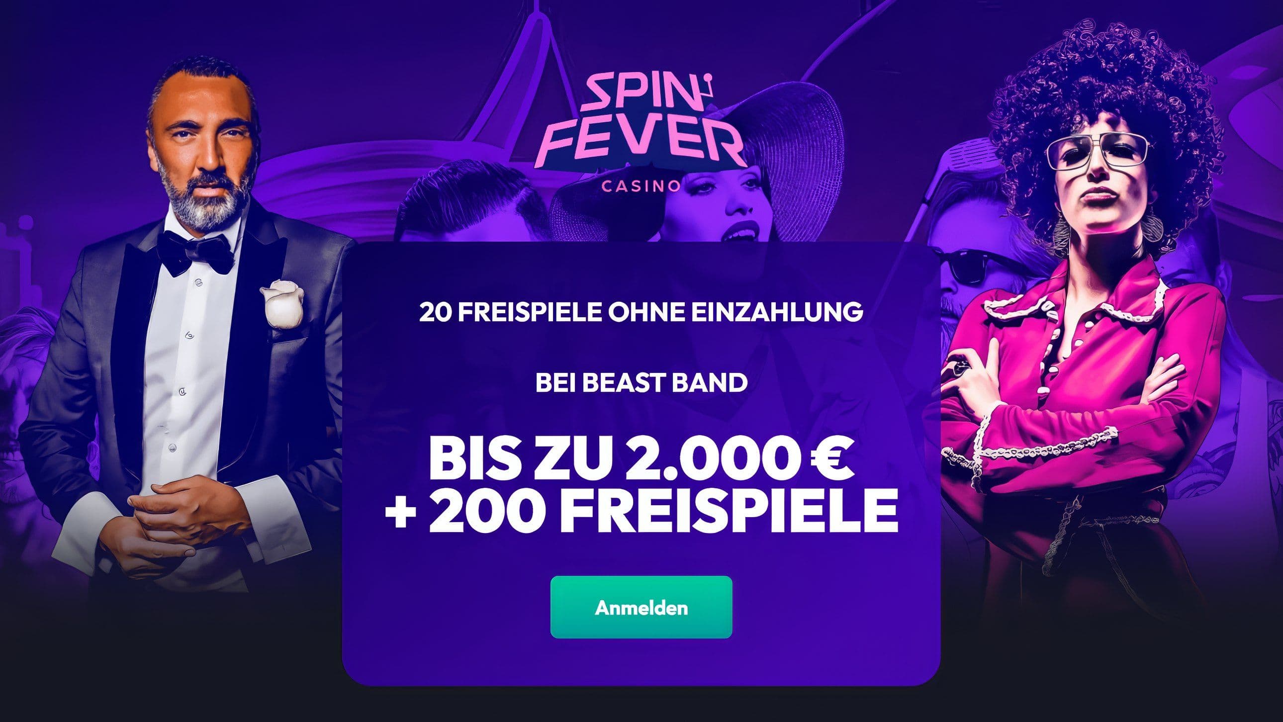 Spin Fever Homepage Desktop