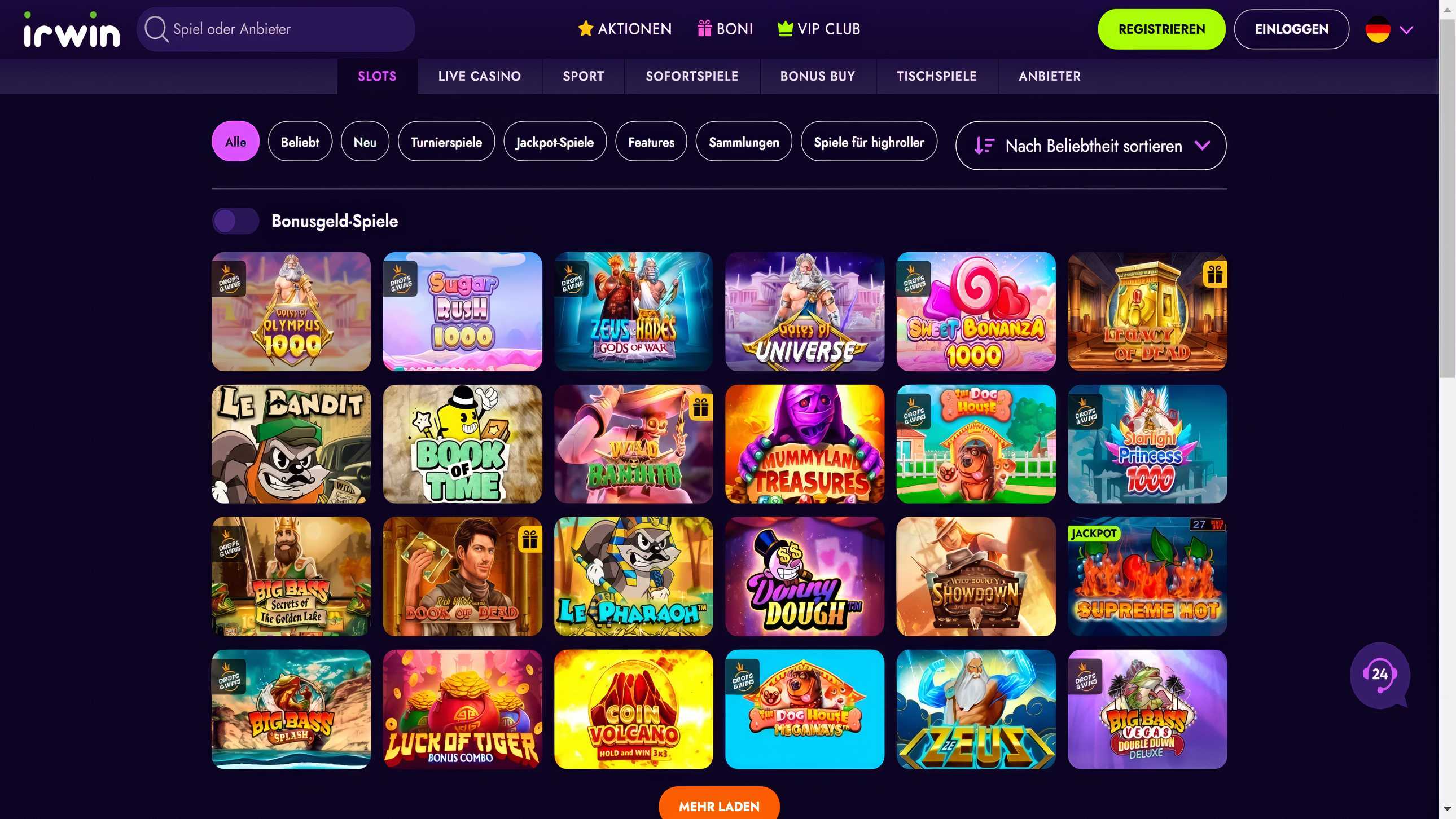 Irwin desktop screenshot 2