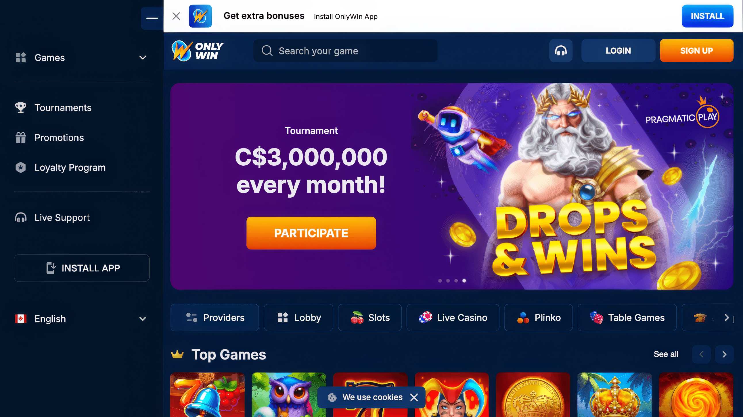 OnlyWin Casino