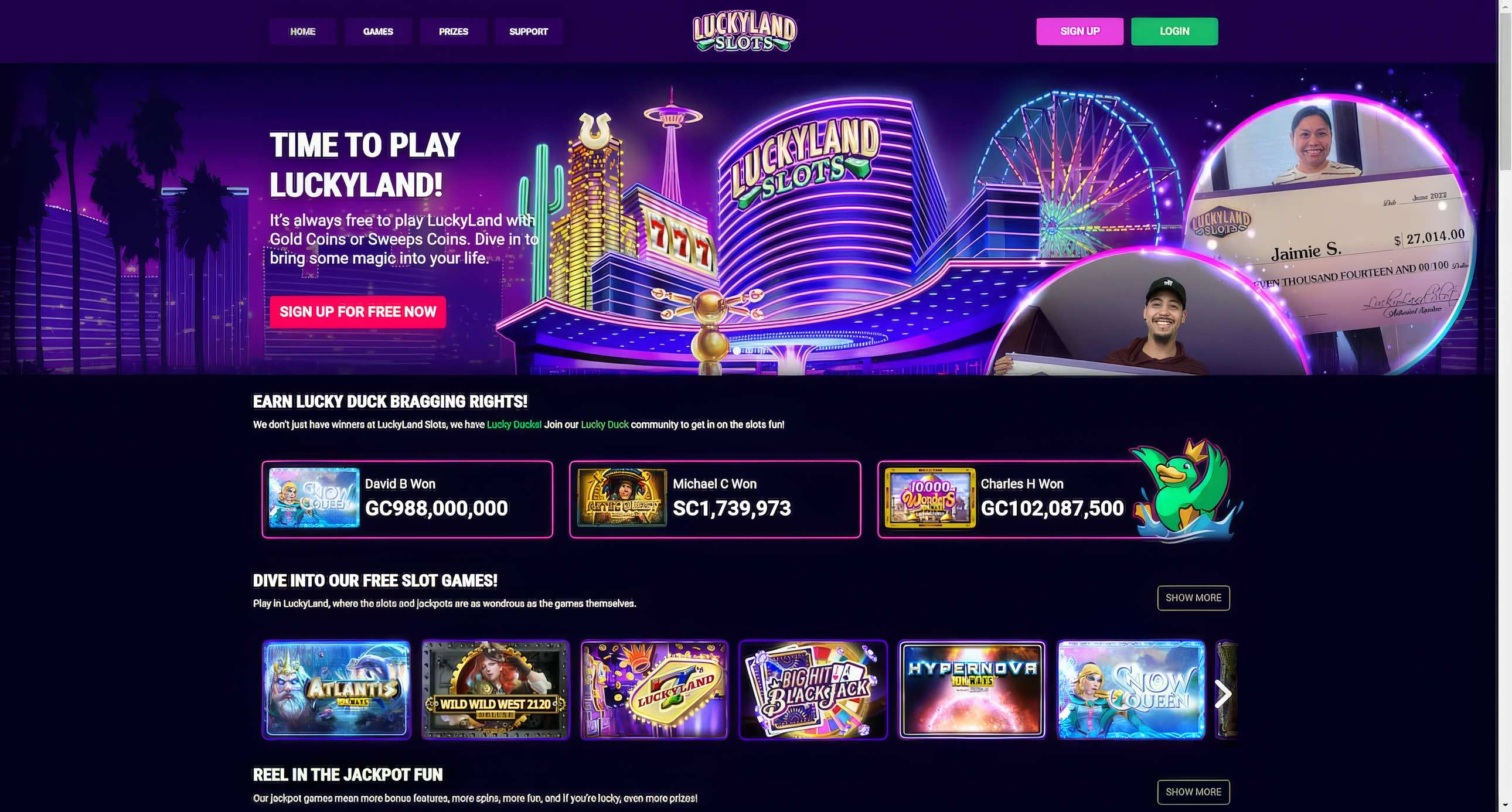 LuckyLand Slots